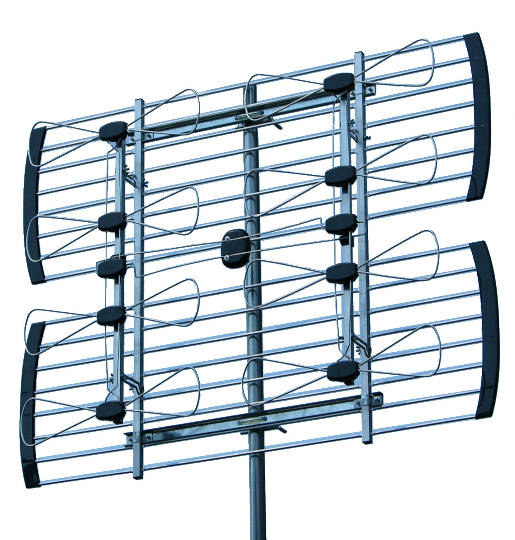 Sky Blue Antenna, Sky Blue Antenna SB48, 8 Bay Hi-VHF/UHF TV Antenna, Fringe/Deep-Fringe