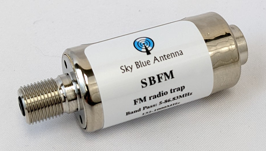 Sky Blue Antenna, Sky Blue Antenna SBFM, FM trap for TV antennas